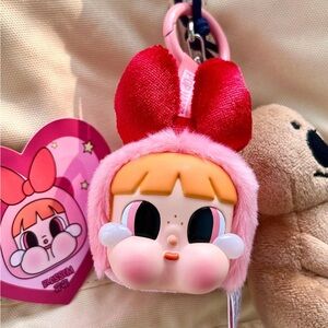 SOLD 🆕 Blossom 🌸 CRYBABY Powerpuff Girl Pendant - in box popmart!